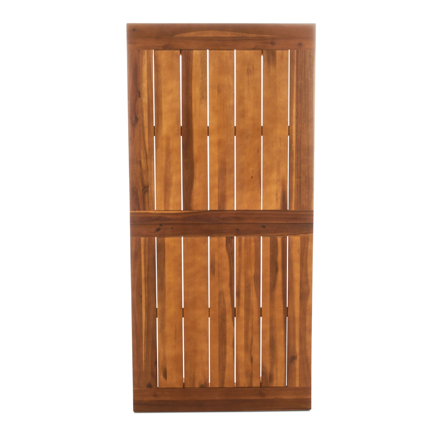 Vimora™ - Modern Industrial Teak Acacia Wood Dining Table with Metal Frame