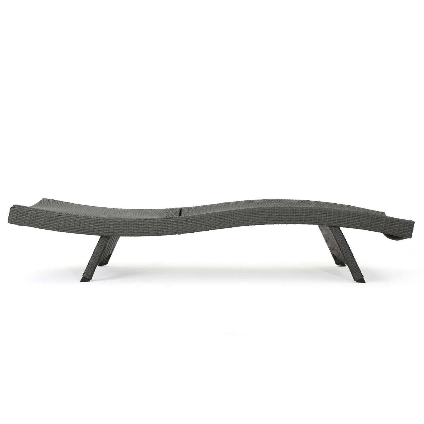 Emma™ - Salem PE Wicker Chaise Lounge for Stylish Outdoor Relaxation