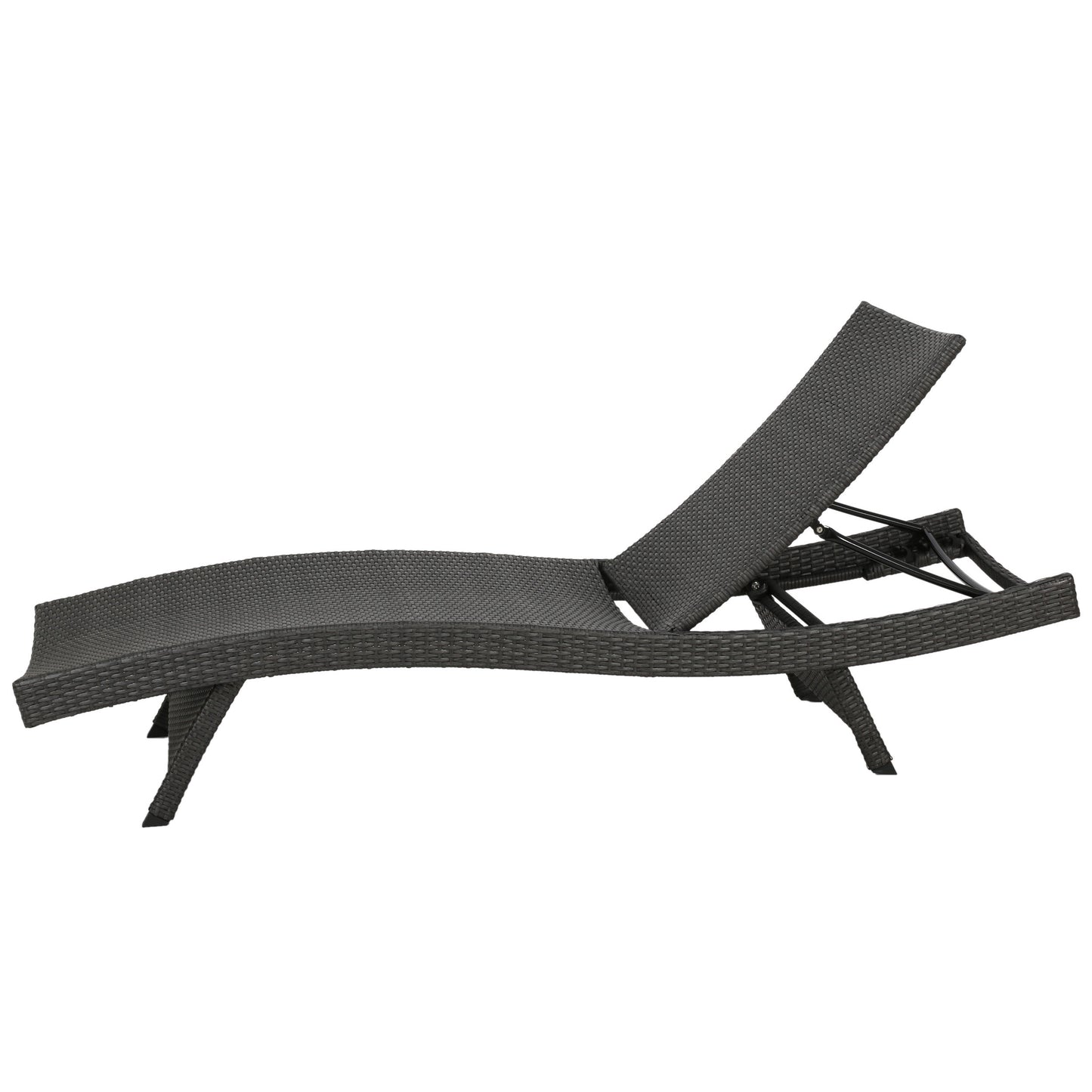 Emma™ - Salem PE Wicker Chaise Lounge for Stylish Outdoor Relaxation