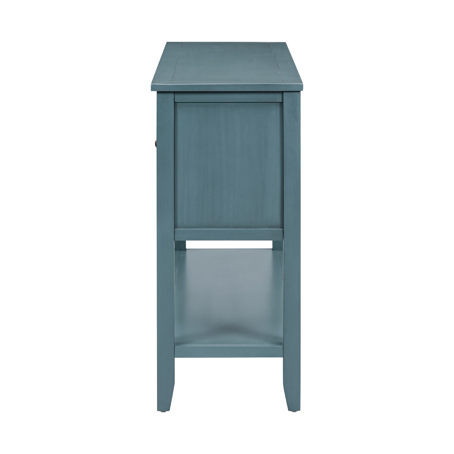 Oliver™️ - Cambridge Vintage Console Desk with Storage Drawers & Bottom Shelf