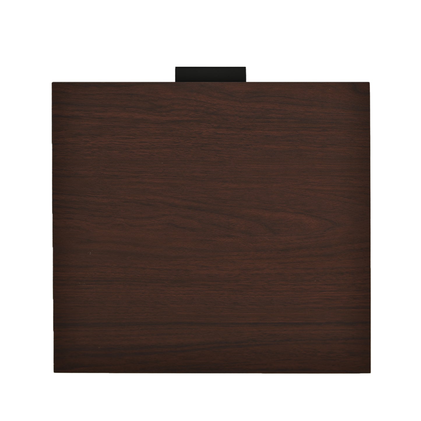 Luca™️ - Walnut 1 Drawer Tall End Table with Shelf for Modern Bedrooms