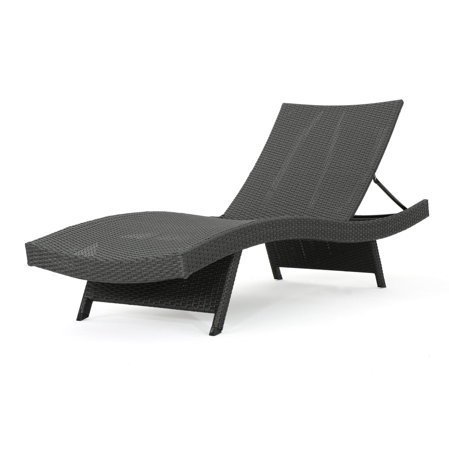 Emma™ - Salem PE Wicker Chaise Lounge for Stylish Outdoor Relaxation