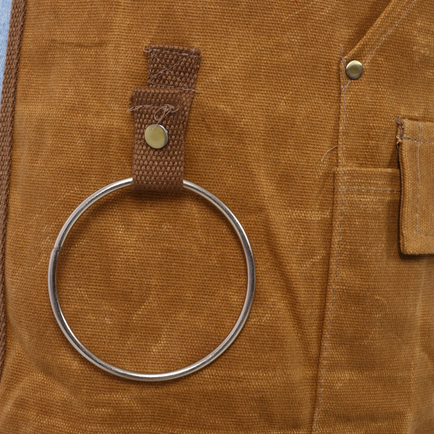 Vimora™ - Heavy-Duty Waxed Canvas Tool Apron, Fully Adjustable & Water-Resistant