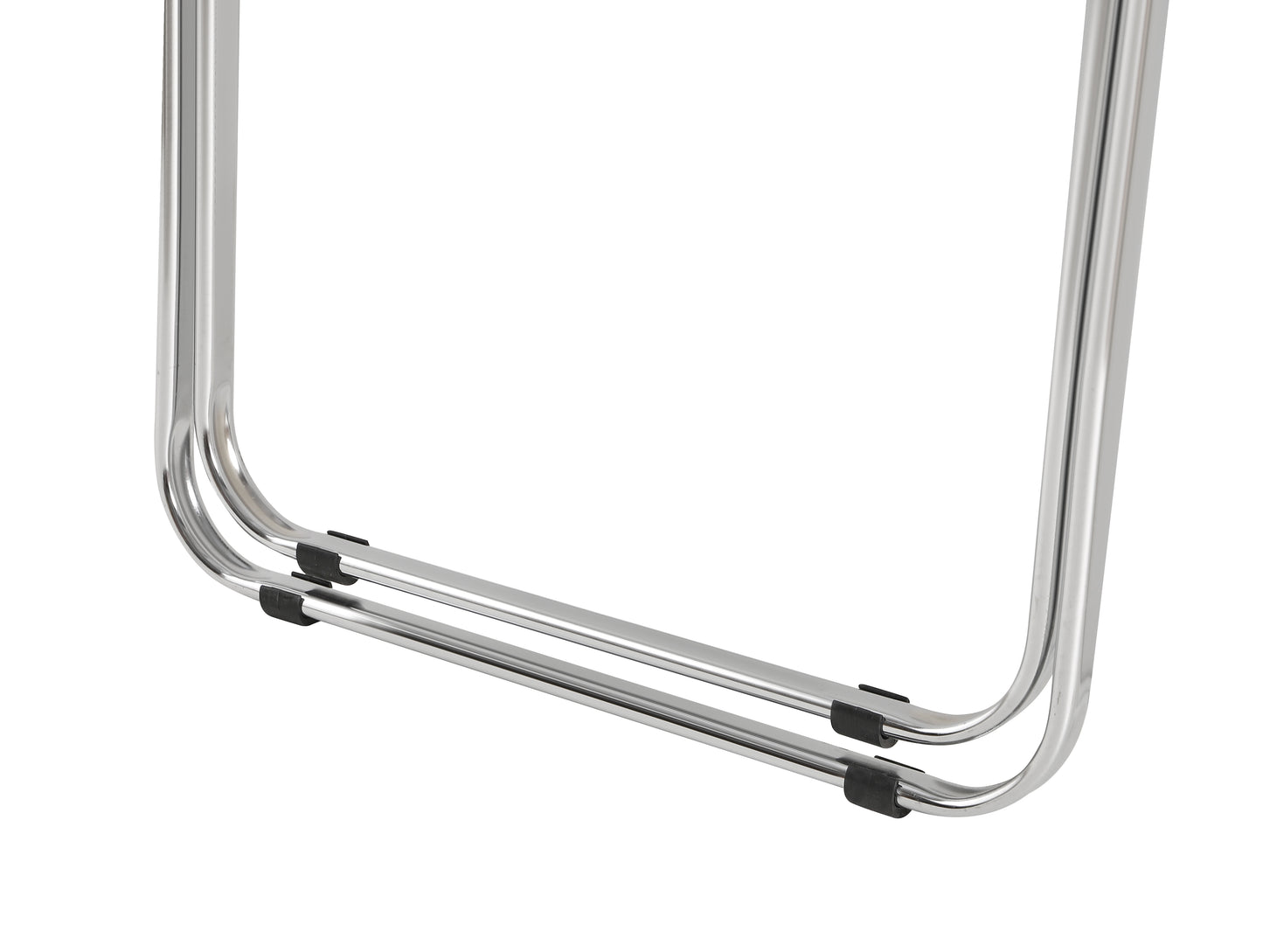 Vimora™ - Stackable Transparent Folding Chair with Chrome Frame