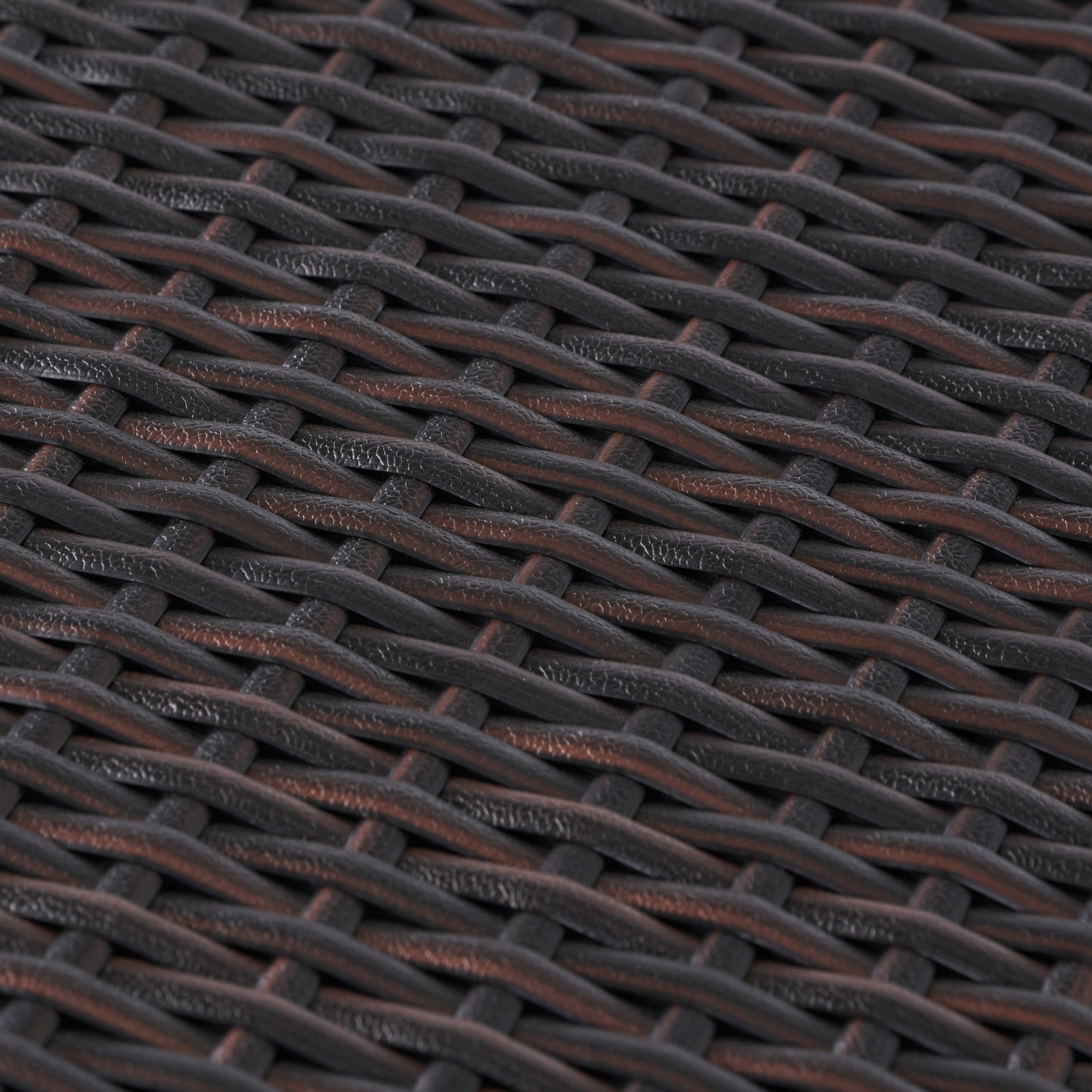 Vimora™ - Stylish Brown Wicker Weave Barrel Side Table for Outdoor Spaces