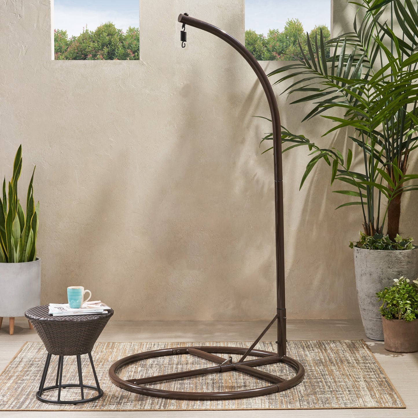 Vimora™ - Weather-Resistant Iron Hanging Chair Stand
