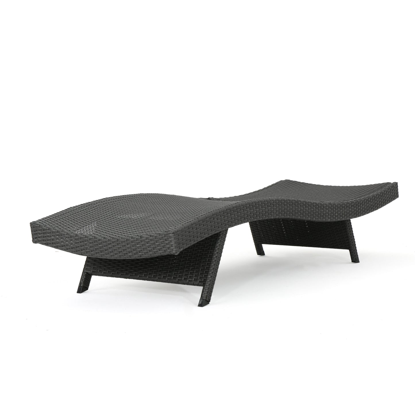 Emma™ - Salem PE Wicker Chaise Lounge for Stylish Outdoor Relaxation