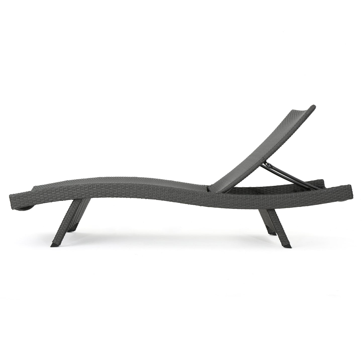 Emma™ - Salem PE Wicker Chaise Lounge for Stylish Outdoor Relaxation