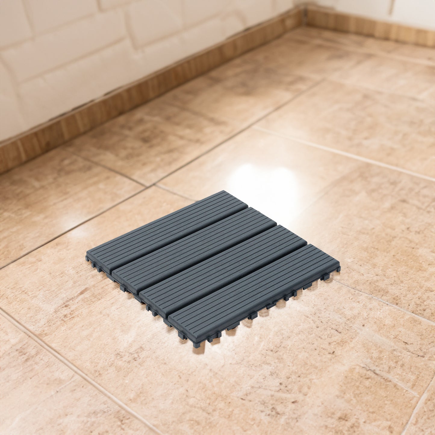 Vimora™ - 12x12 Waterproof Interlocking Garden Tiles, Slip-Resistant & Easy Assembly (44 PCS)