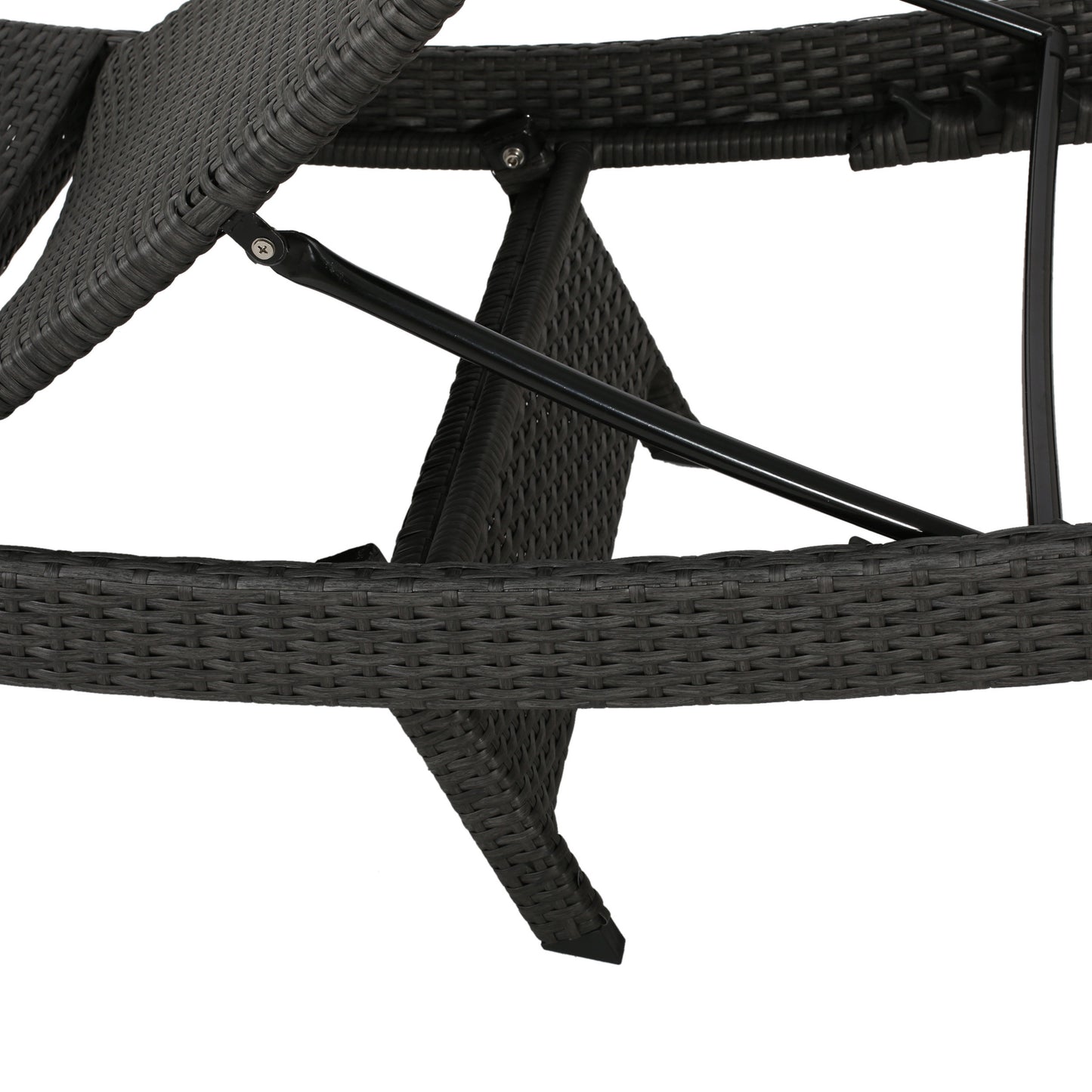 Emma™ - Salem PE Wicker Chaise Lounge for Stylish Outdoor Relaxation
