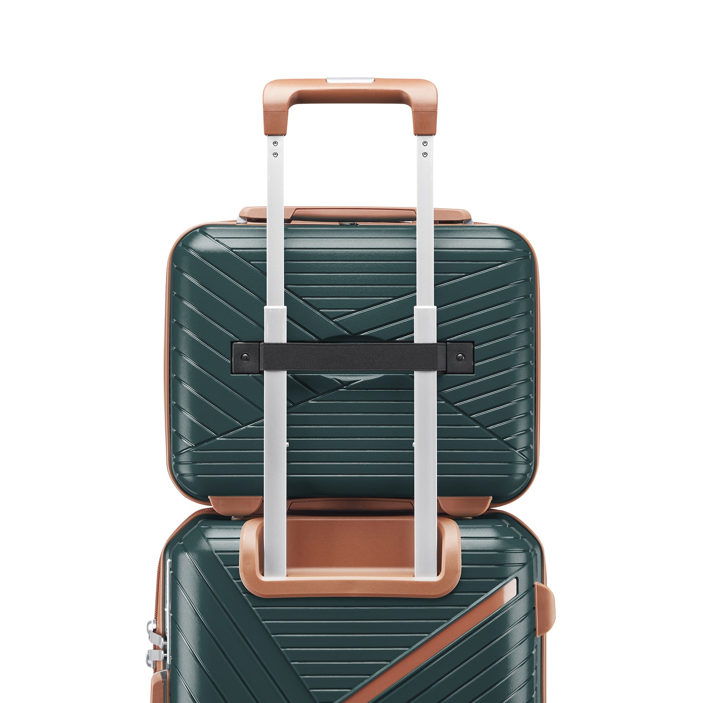 Vimora™ - Expandable Army Green Luggage Set with 360° Wheels & TSA Lock (4 Piece)