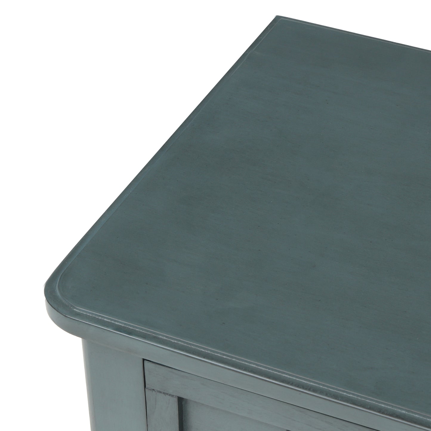 Vimora™ - Narrow Console Table with Storage Drawers and Bottom Shelf in Navy