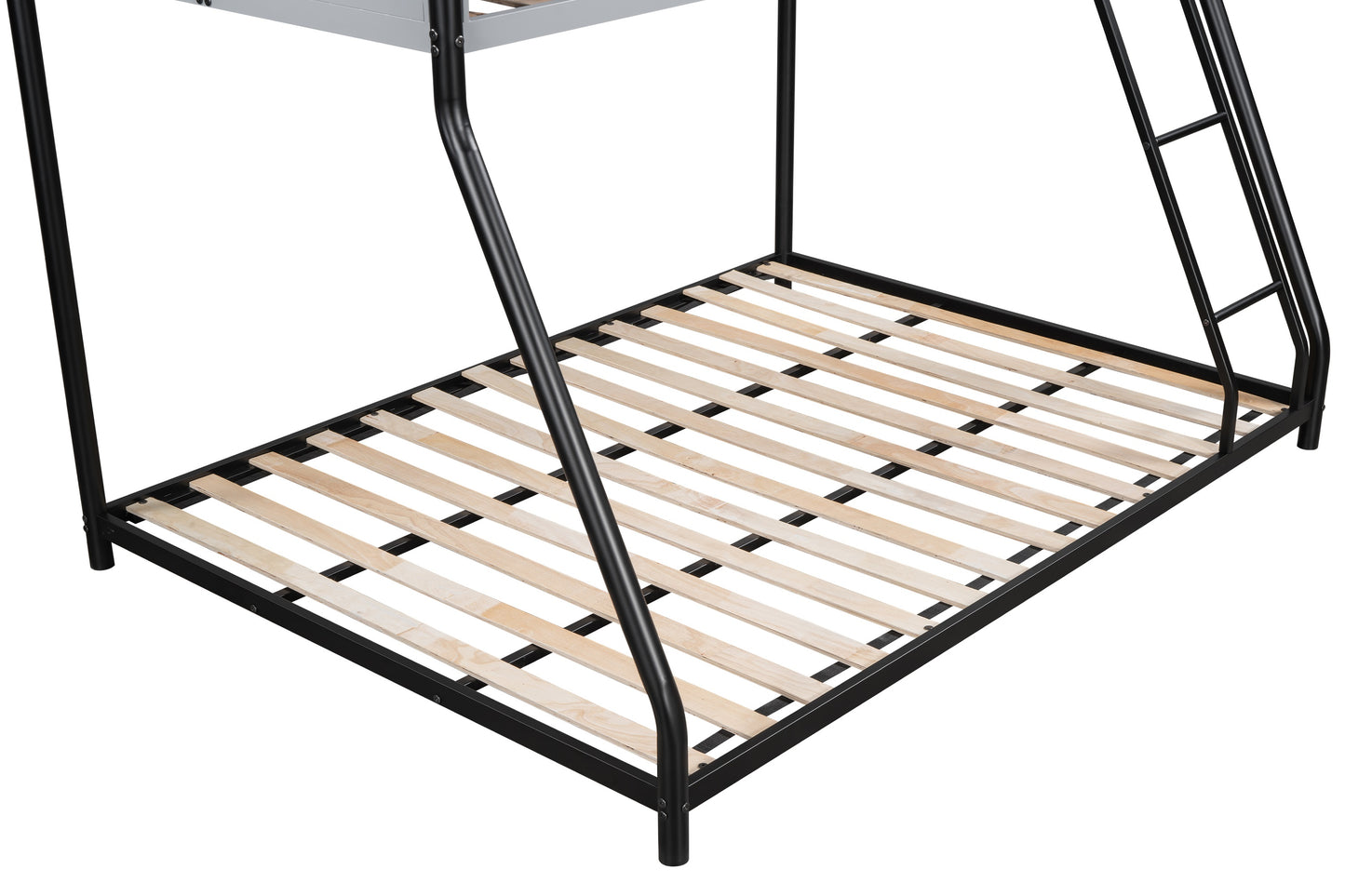 Vimora™ - Heavy-Duty Twin Over Full Bunk Bed with Noise Reduction and Safety Guardrails