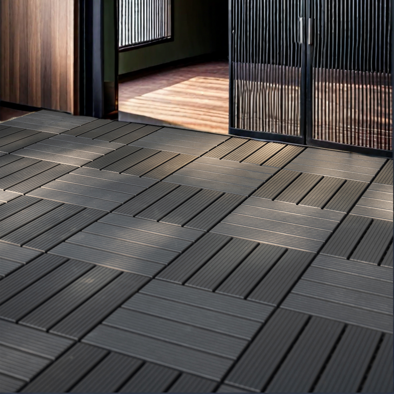 Vimora™ - 12x12 Waterproof Interlocking Garden Tiles, Slip-Resistant & Easy Assembly (44 PCS)