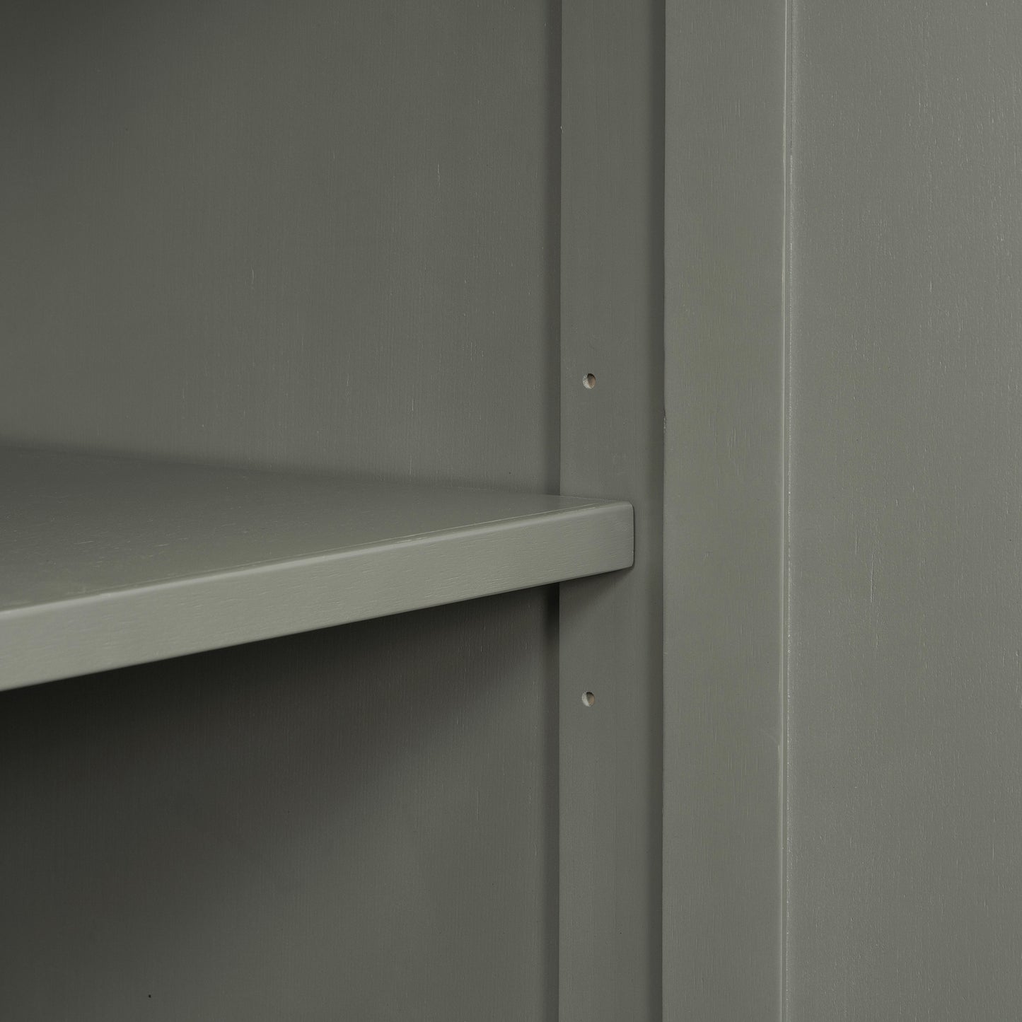 Vimora™ - Antique Gray 4-Door Sideboard with Adjustable Shelves and Metal Handles