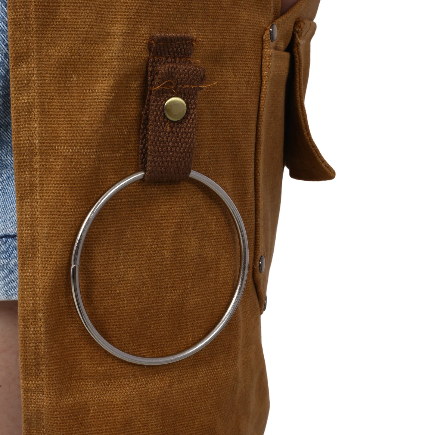 Vimora™ - Heavy-Duty Waxed Canvas Tool Apron, Fully Adjustable & Water-Resistant