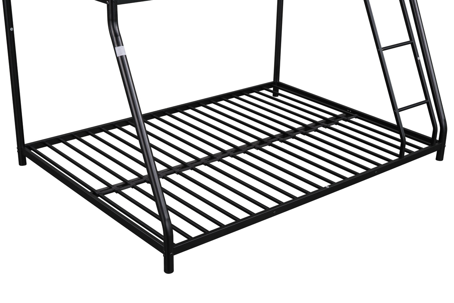 Vimora™ - Sturdy Metal Twin over Full Bunk Bed with Guardrails, Noise Reduction & Space Saving Design