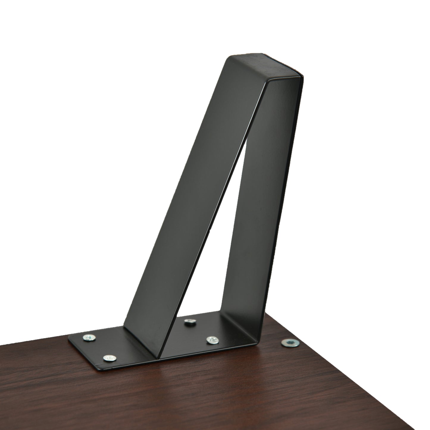 Luca™️ - Walnut 1 Drawer Tall End Table with Shelf for Modern Bedrooms