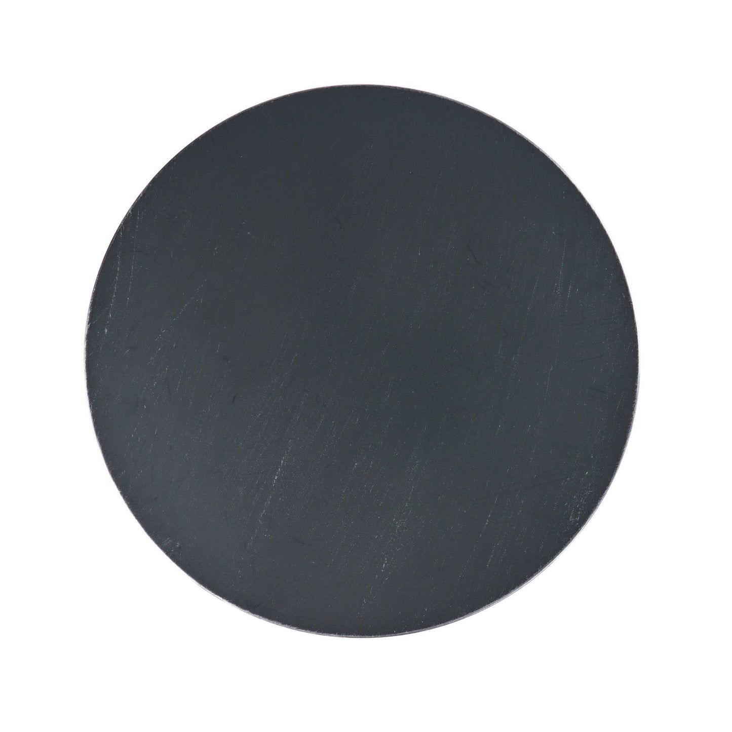 Vimora™ - Matte Black Iron Hourglass End Table for Outdoor Spaces