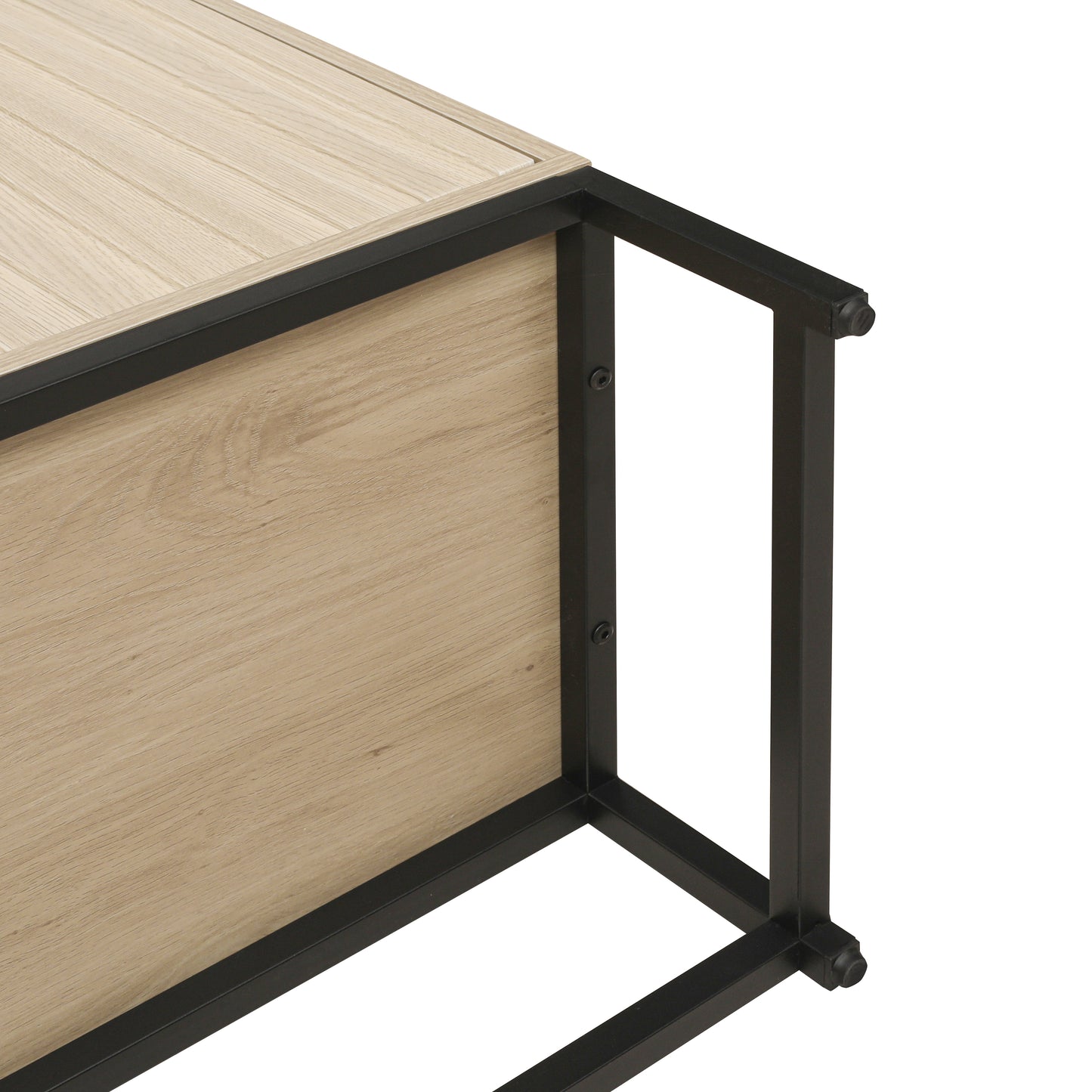 Vimora™ - Modern 4-Door LED Sideboard with Adjustable Shelves