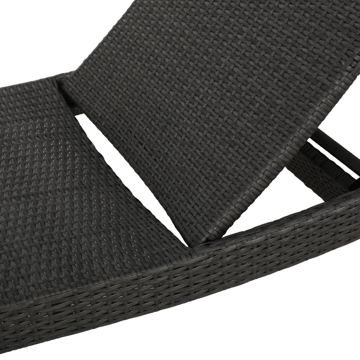 Emma™ - Salem PE Wicker Chaise Lounge for Stylish Outdoor Relaxation