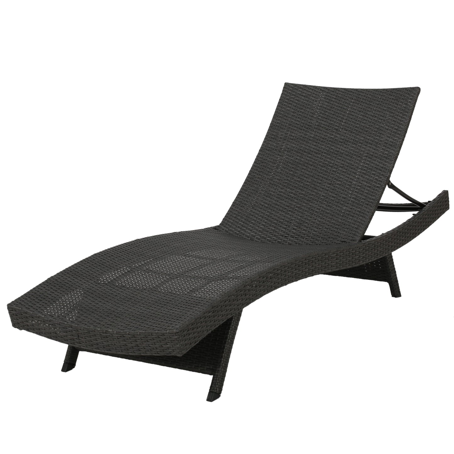 Emma™ - Salem PE Wicker Chaise Lounge for Stylish Outdoor Relaxation
