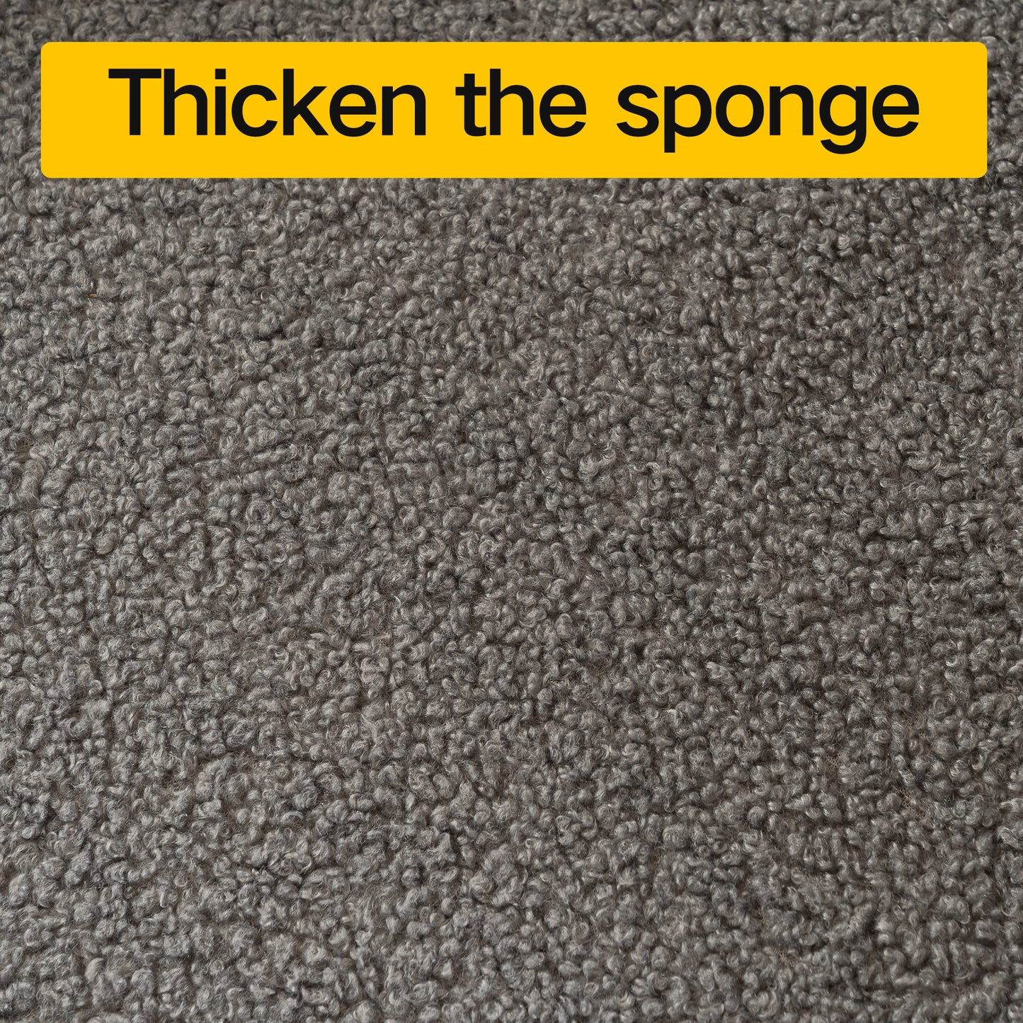 Vimora™ - Grey Plush Swivel Accent Chair with 360° Rotation and Metal Base