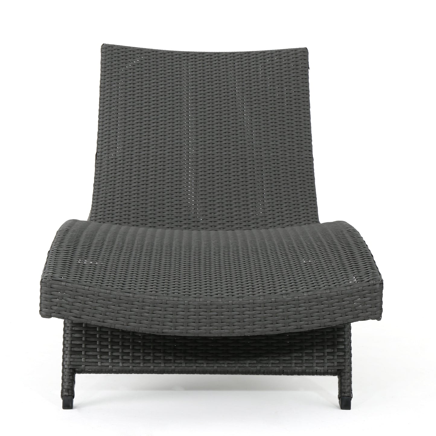 Emma™ - Salem PE Wicker Chaise Lounge for Stylish Outdoor Relaxation