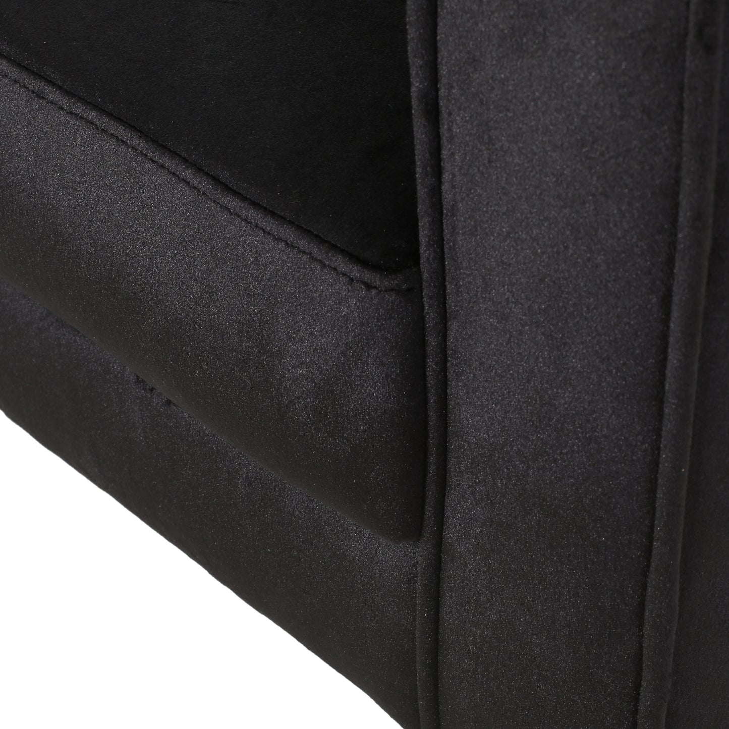 Franklin™ - Modern Velvet Club Chair with Geometric Design and Silver Accents