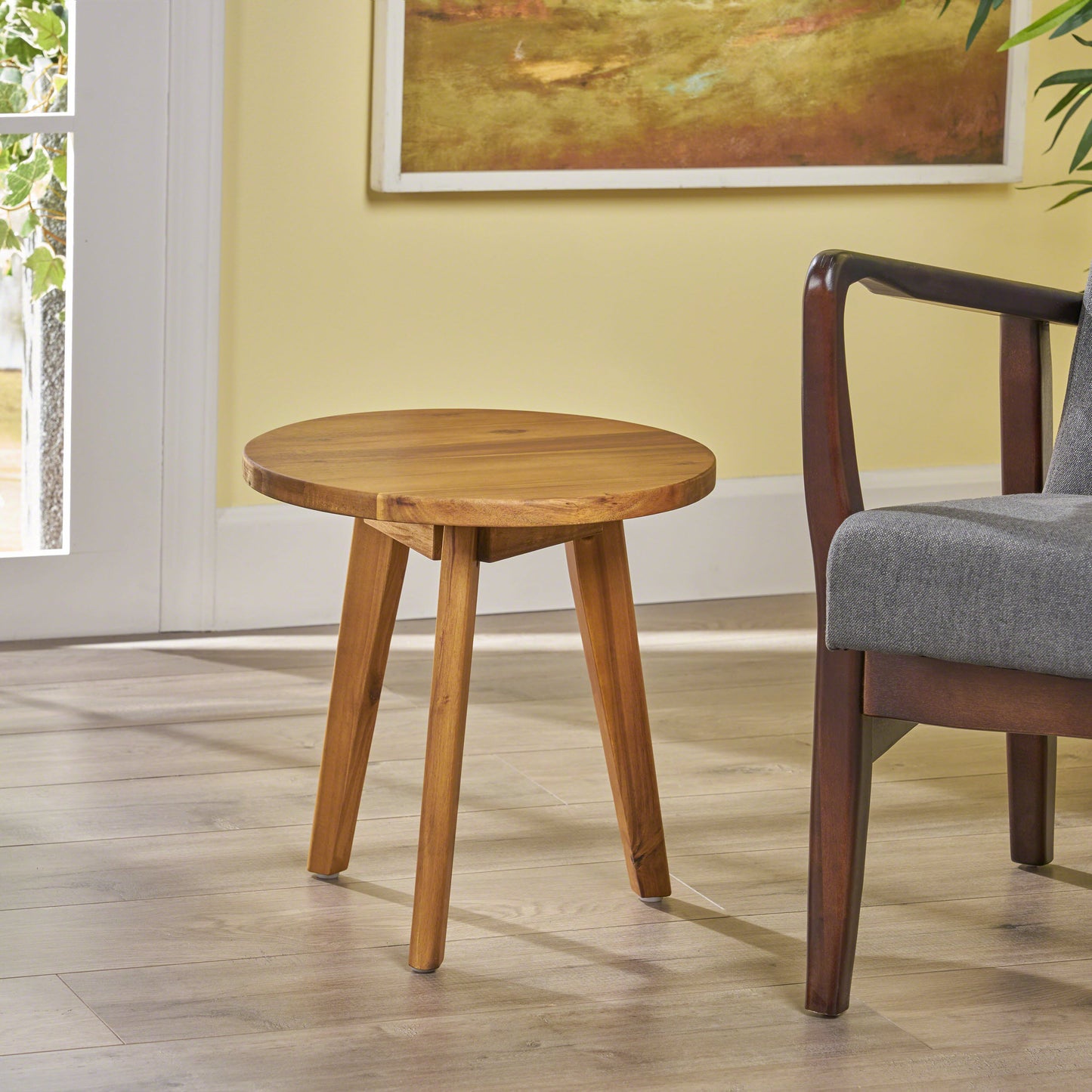 Vimora™ - Marina Acacia Wood Side Table