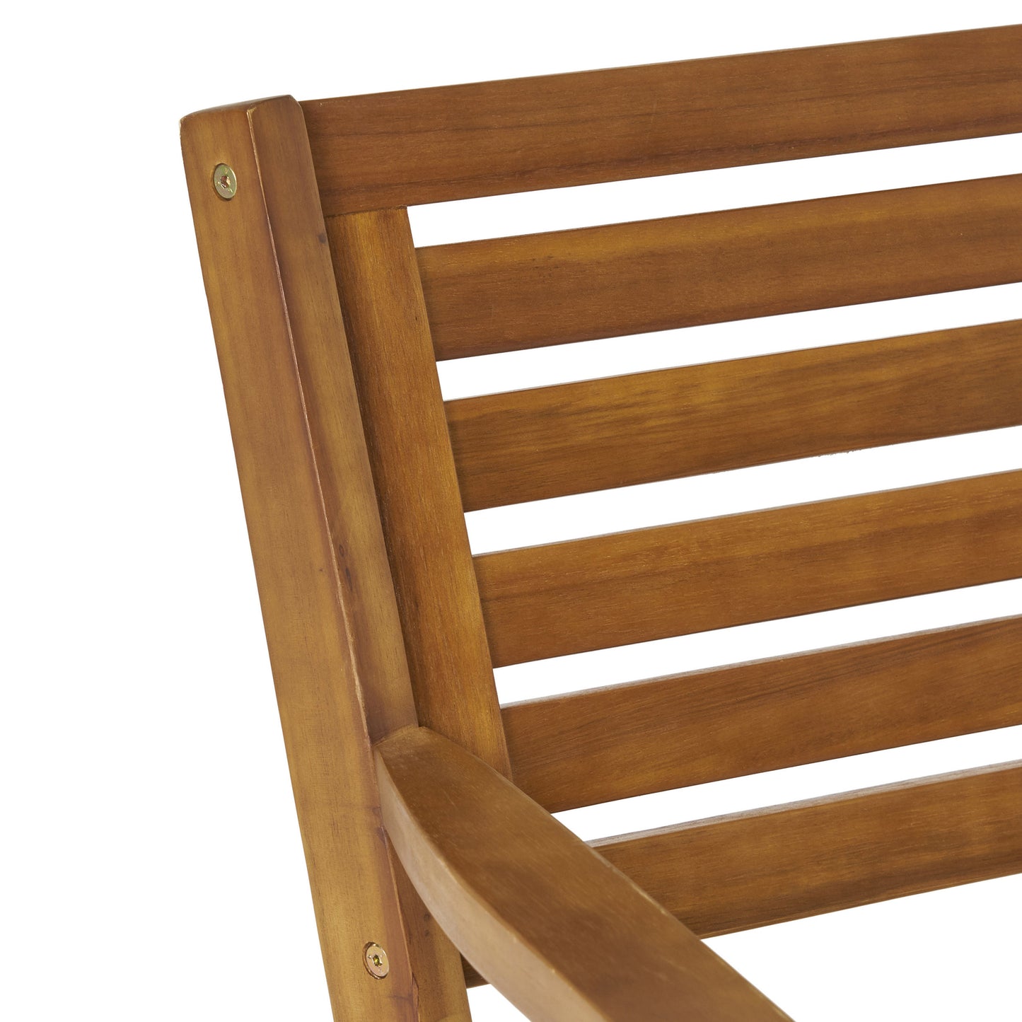 Vimora™ - Teak Acacia Wood Dining Chairs with Water-Resistant Cushions (Set of 2)