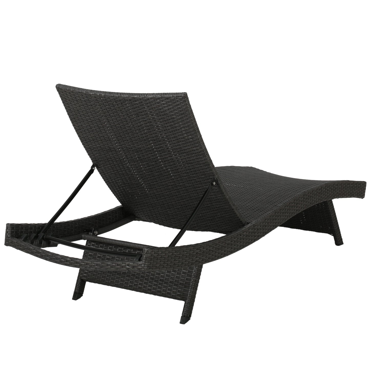 Emma™ - Salem PE Wicker Chaise Lounge for Stylish Outdoor Relaxation