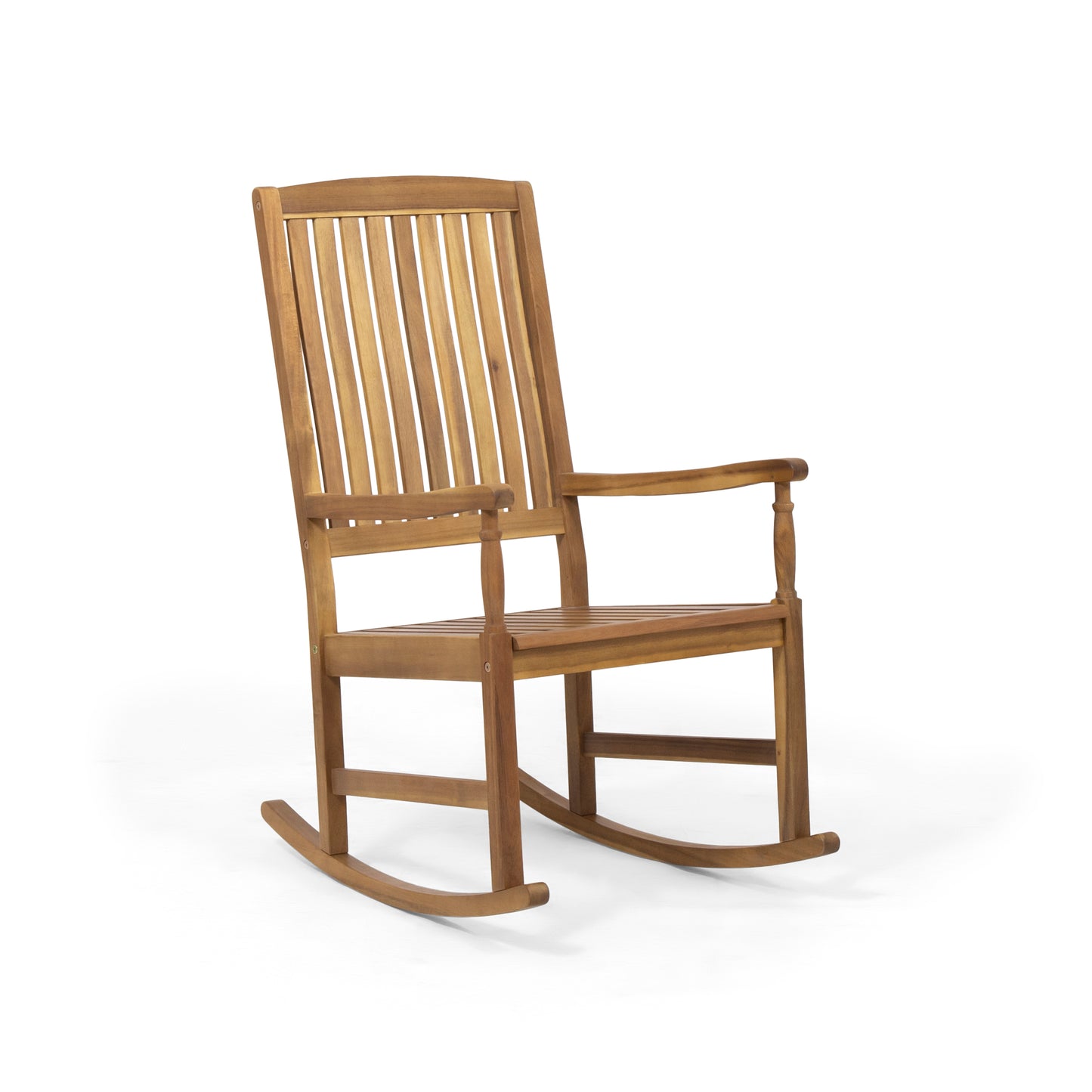 Vimora™ - Acacia Wood Rocking Chair with Rustic Design