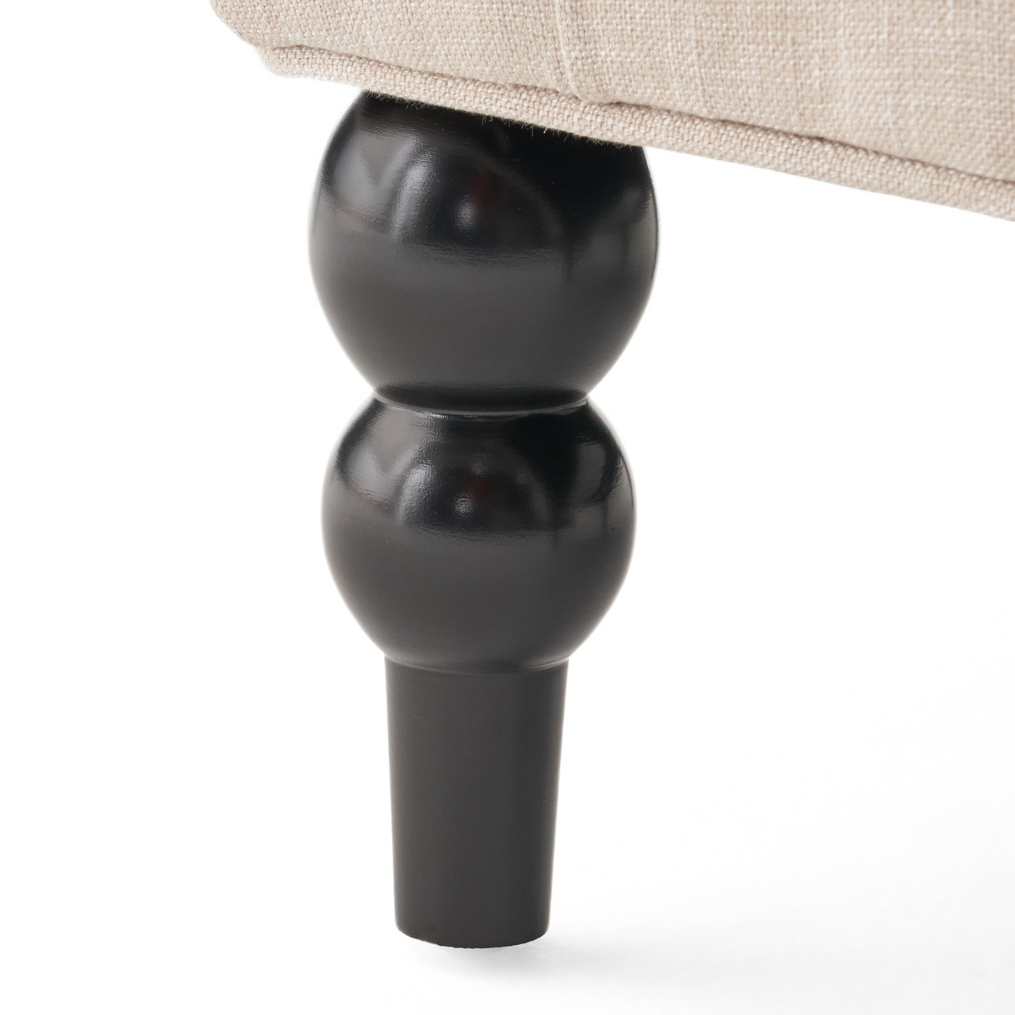Yvonne™ - Elegant Wingback Club Chair with Button-Tufted Design and Birch Wood Legs