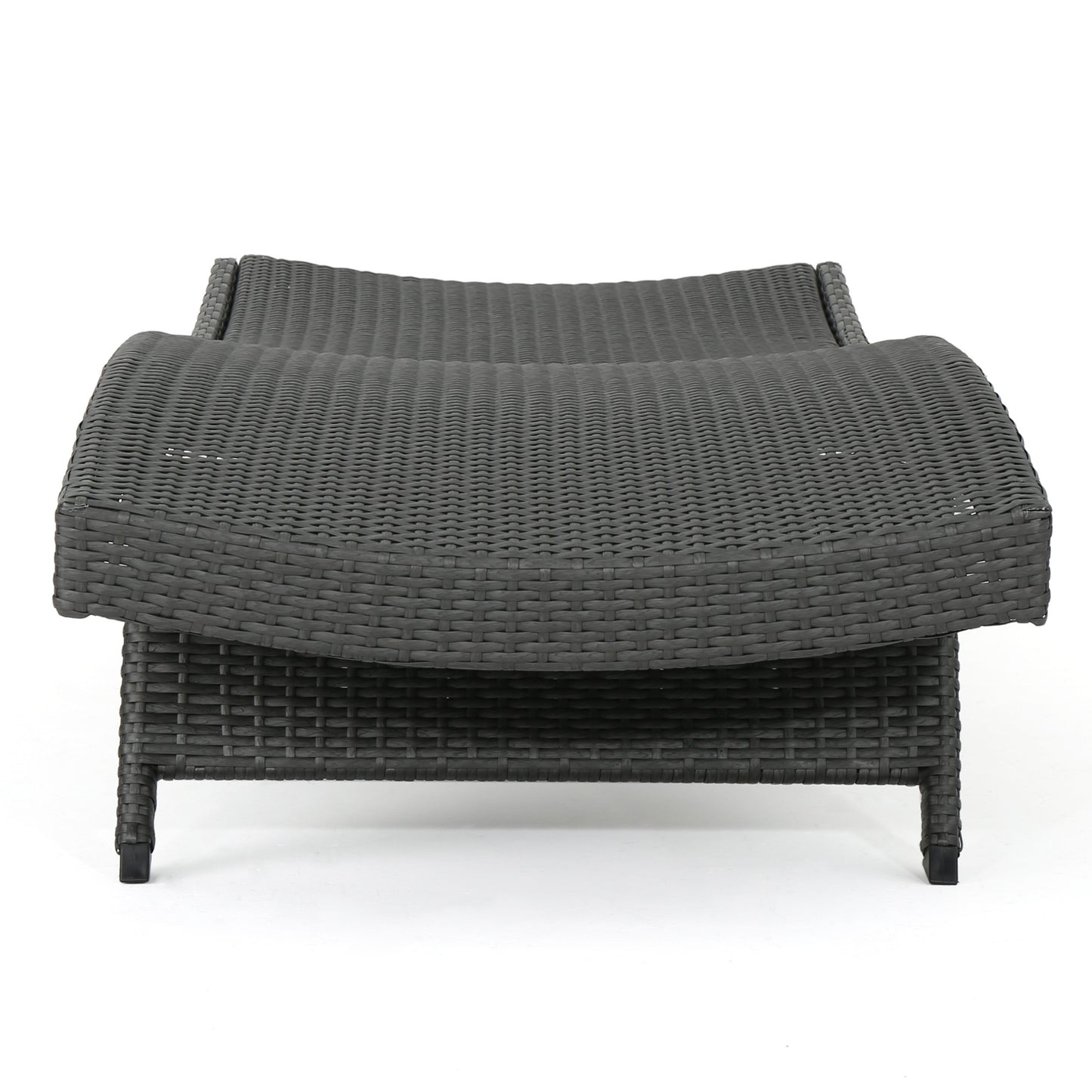 Emma™ - Salem PE Wicker Chaise Lounge for Stylish Outdoor Relaxation