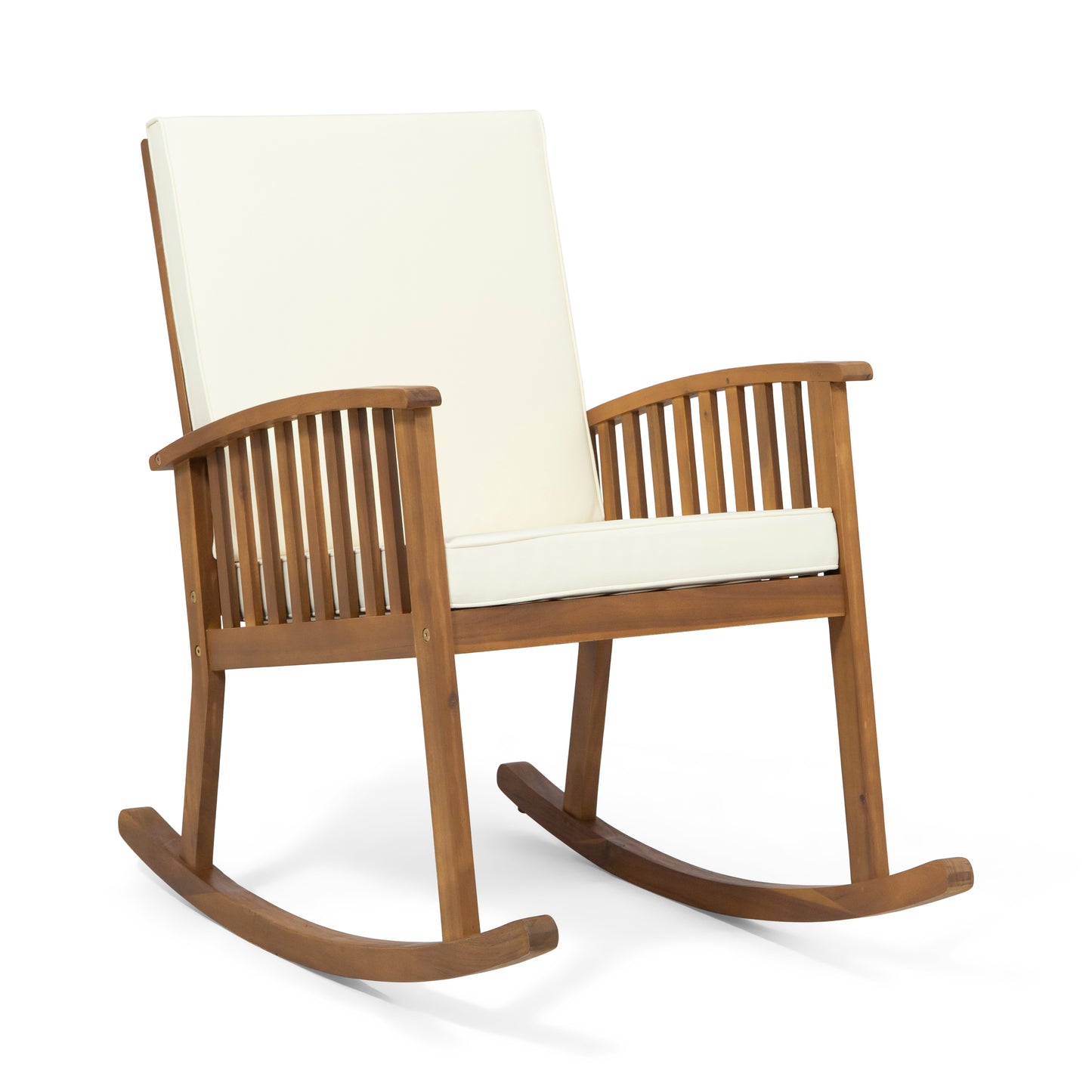 Vimora™ - Acacia Rocking Chair with Cushions