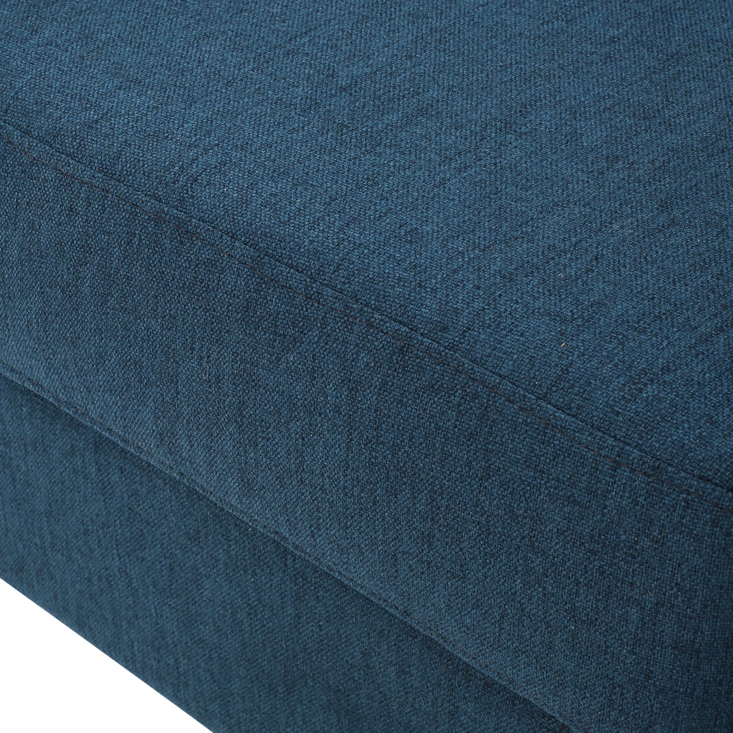 Vimora™ - Springfield Tufted Navy Blue Fabric Club Chair with Nailhead Trim and Cushion