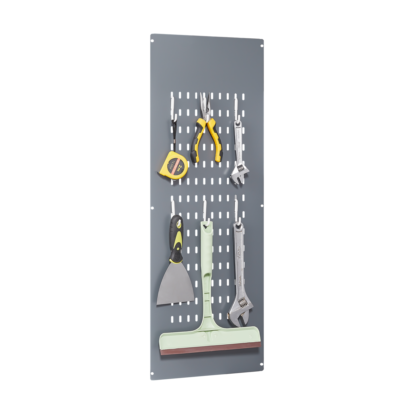 Vimora™ - Lockable Metal Storage Cabinet, Tall Cleaning Tool Organizer