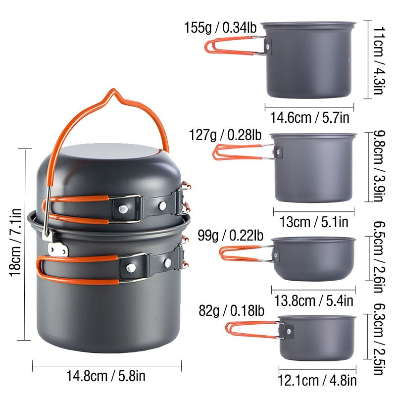 Naturehike™ Ultralight Camping Cooking Set