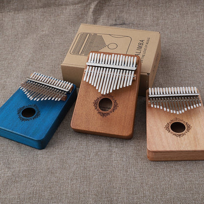 Handmade Mahogany Kalimba (17 Keys)