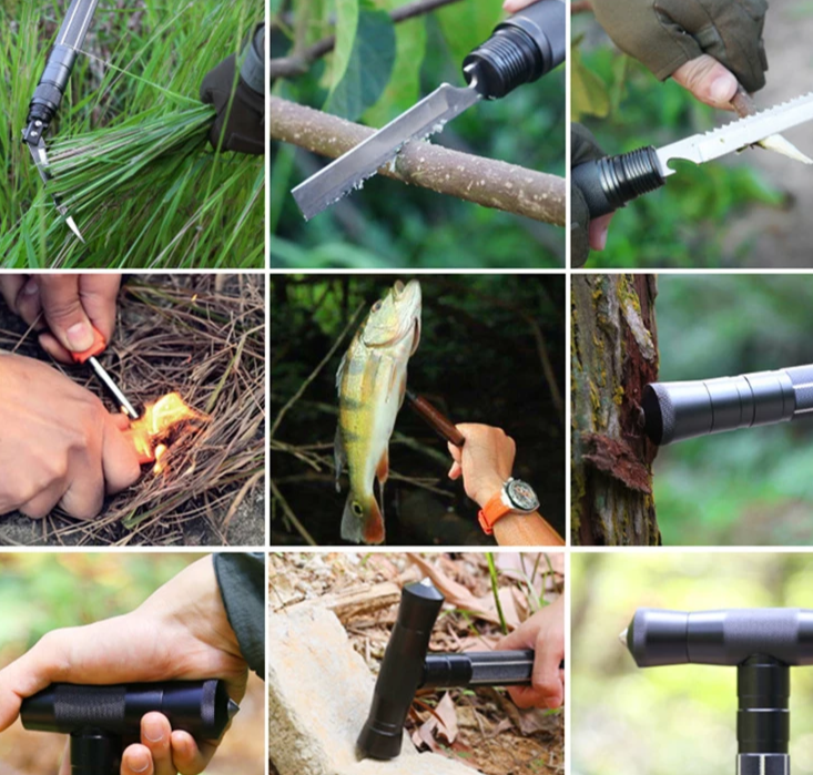 Vimora™ Multifunctional Survival Hiking Pole
