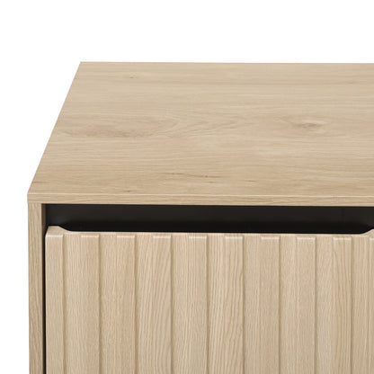 Vimora™ - Modern 3-Door Sideboard with LED Lights and Adjustable Shelves for Stylish Storage