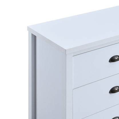 Vimora™ - Classic White 6-Drawer Dresser with Interlocking Function and Easy Assembly
