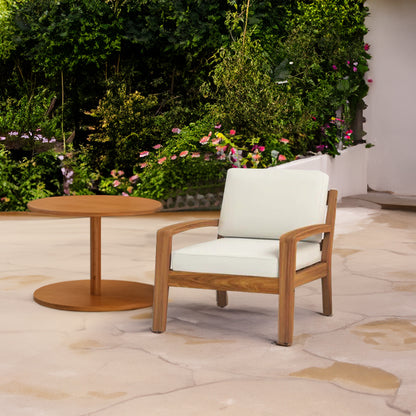 Vimora™ - Club Chair with Water-Resistant Cushions for Outdoor Comfort