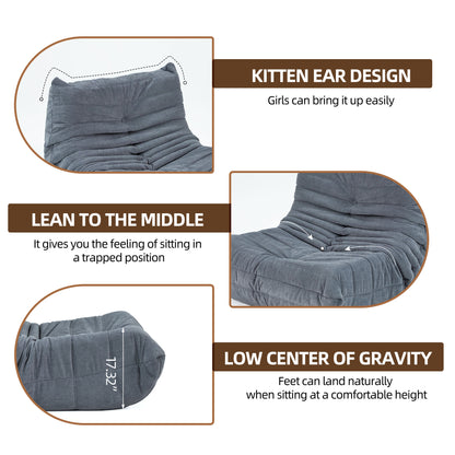 Vimora™ - Floor Sofa Bean Bag Chair for Adults with Memory Foam