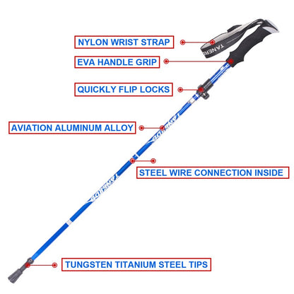 Vimora™ Anti Shock Foldable Walking Stick