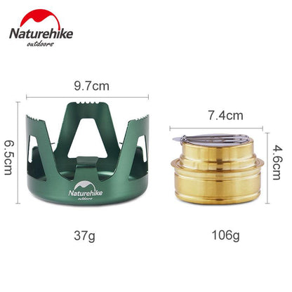 Naturehike™ Stainless Steel Camping Alcohol Stove