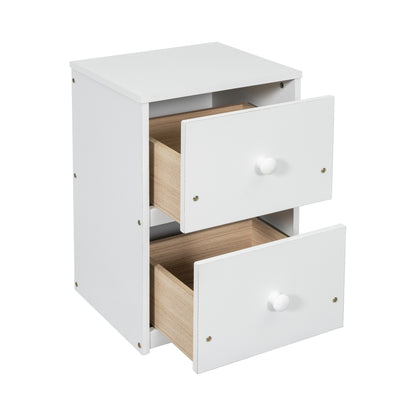 Vimora™ - Twin Loft Wood Bed with Built-in Desk, Storage Cabinet, Guardrails, and Ladder