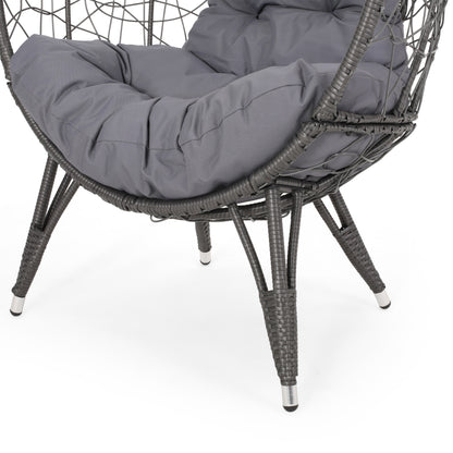 Vimora™ - Gianni Teardrop Chair with Water-Resistant Cushion