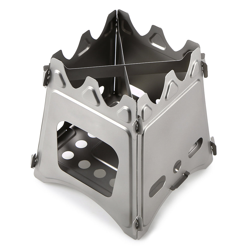 Vimora™ Stainless Steel Foldable Firewood Stove